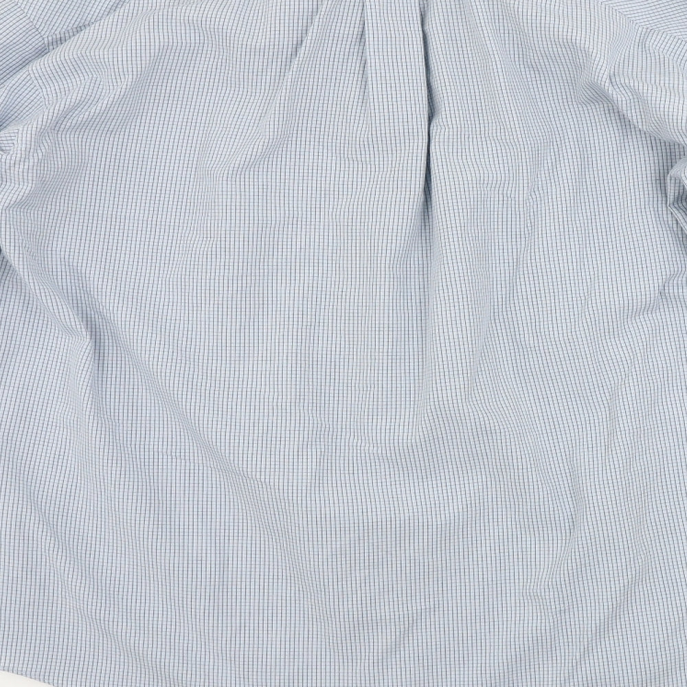 Ben Sherman  Mens Blue Check   Button-Up Size L
