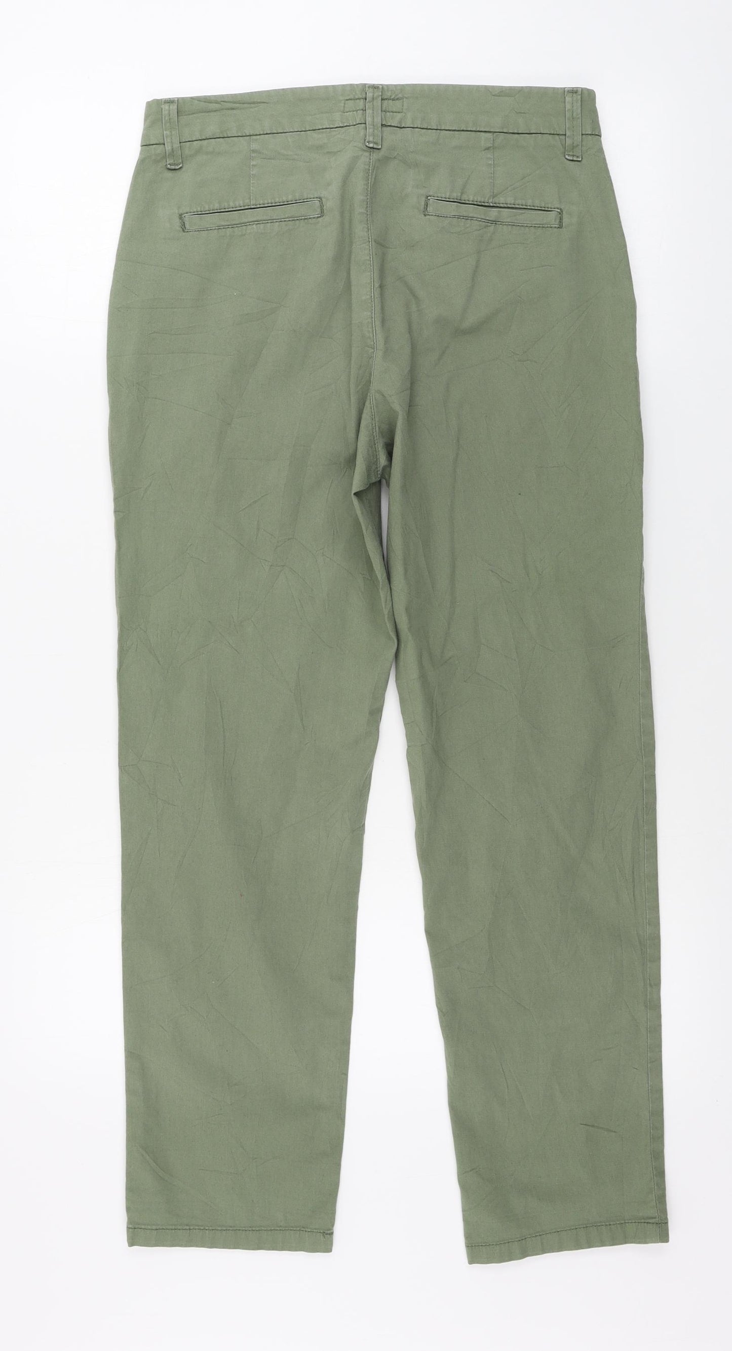 Per Una Womens Green   Trousers  Size 10 L24 in