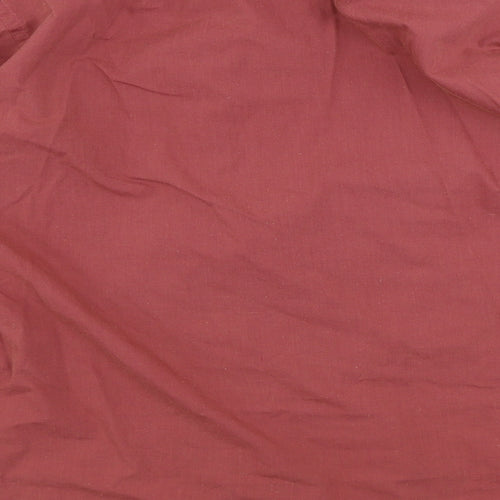 london road  Mens Red    Button-Up Size 16