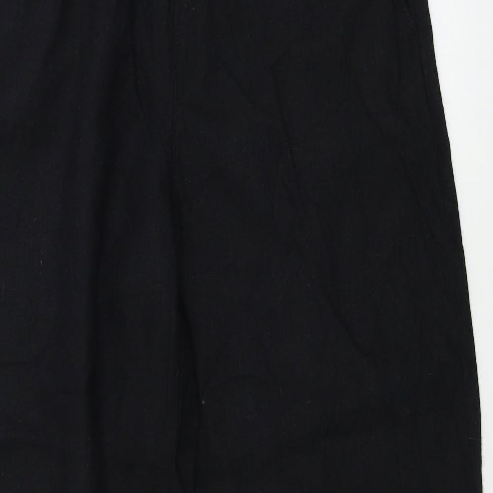 Marks and Spencer  Womens Black   Trousers  Size 10 L25 in