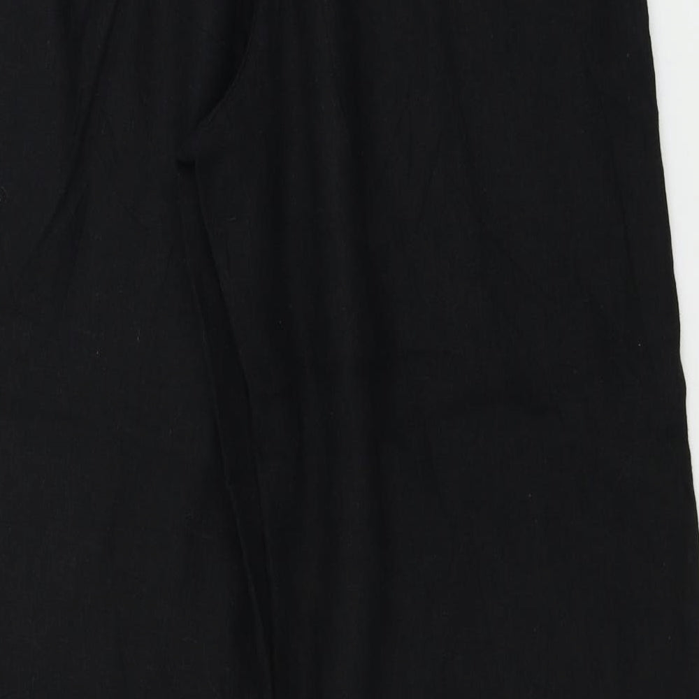 Marks and Spencer  Womens Black   Trousers  Size 10 L25 in