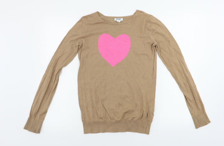 Old Navy  Womens Brown   Pullover Jumper Size S