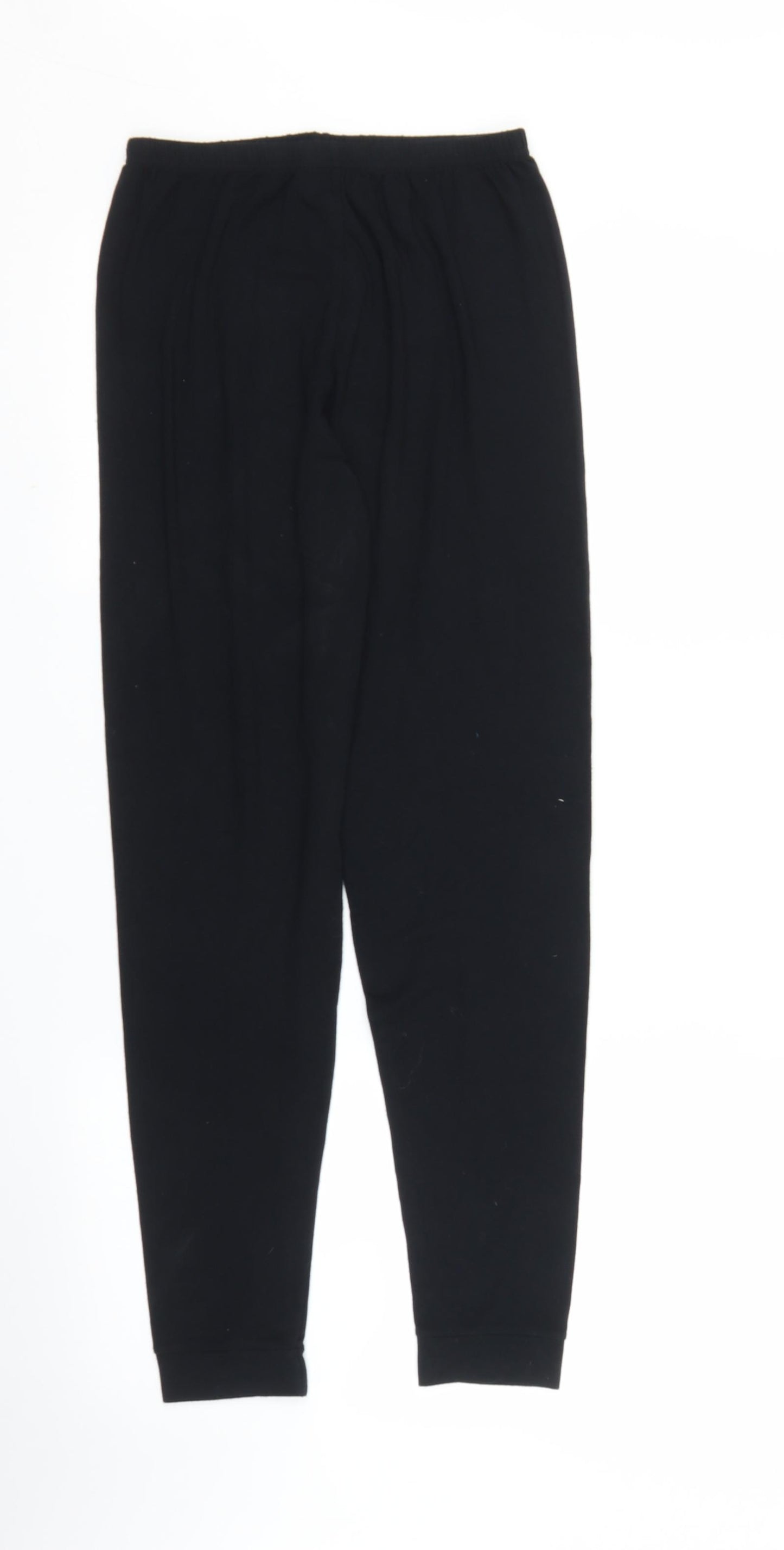M&S Girls Black   Carrot Trousers Size 12-13 Years