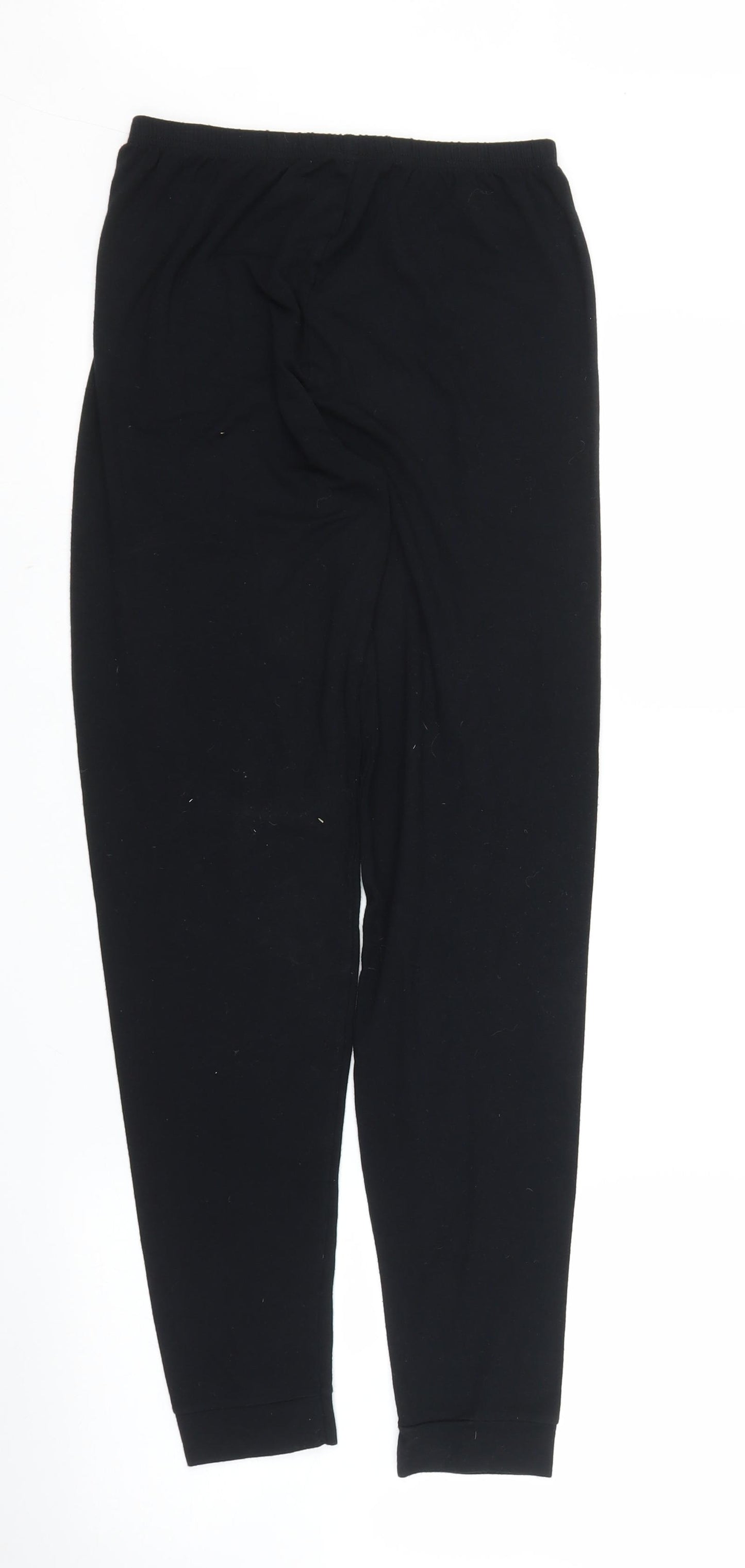 M&S Girls Black   Carrot Trousers Size 12-13 Years