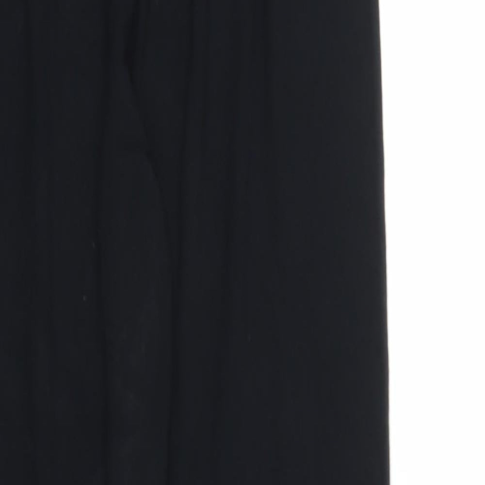 M&S Girls Black   Carrot Trousers Size 12-13 Years