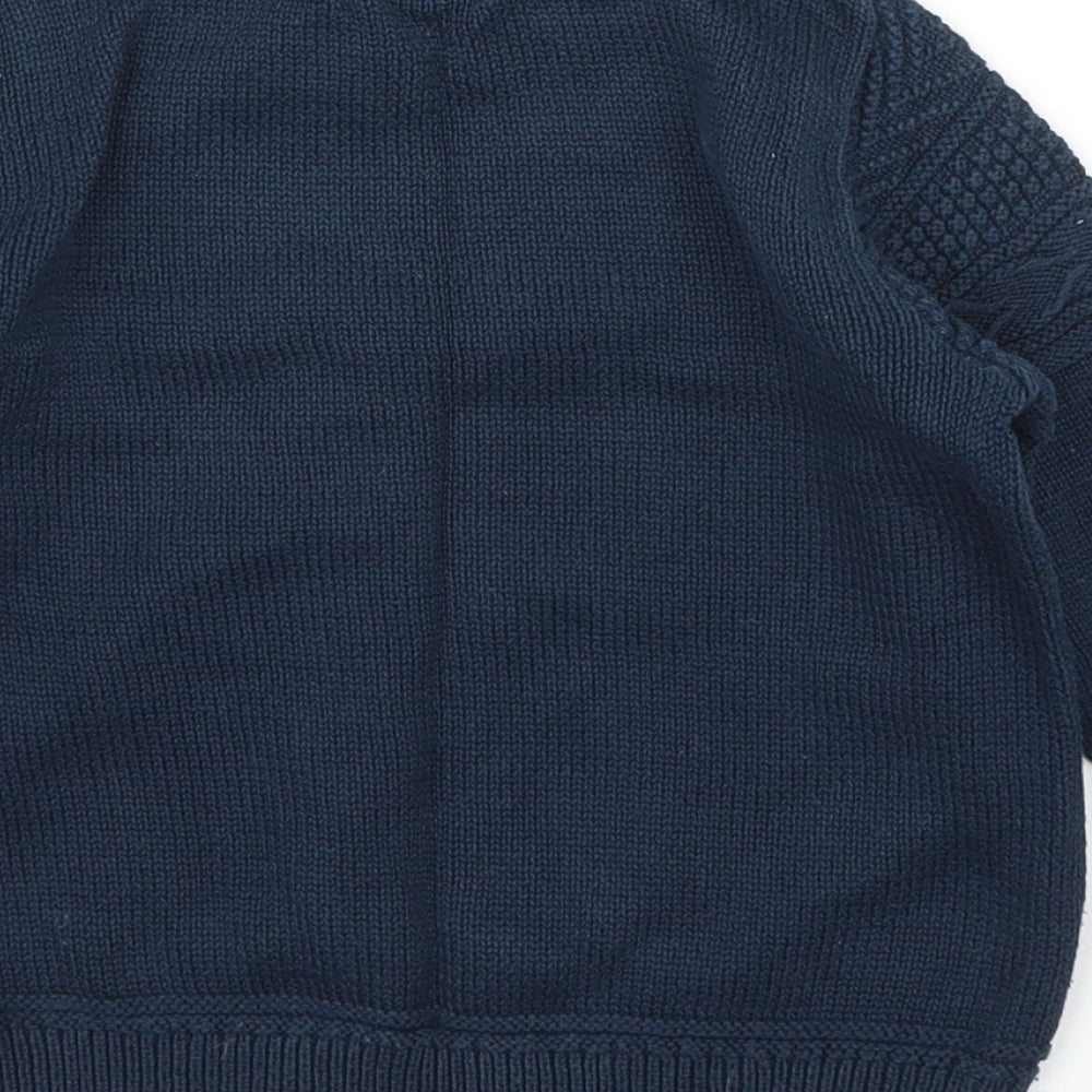 H&M Boys Blue   Pullover Jumper Size 3 Years