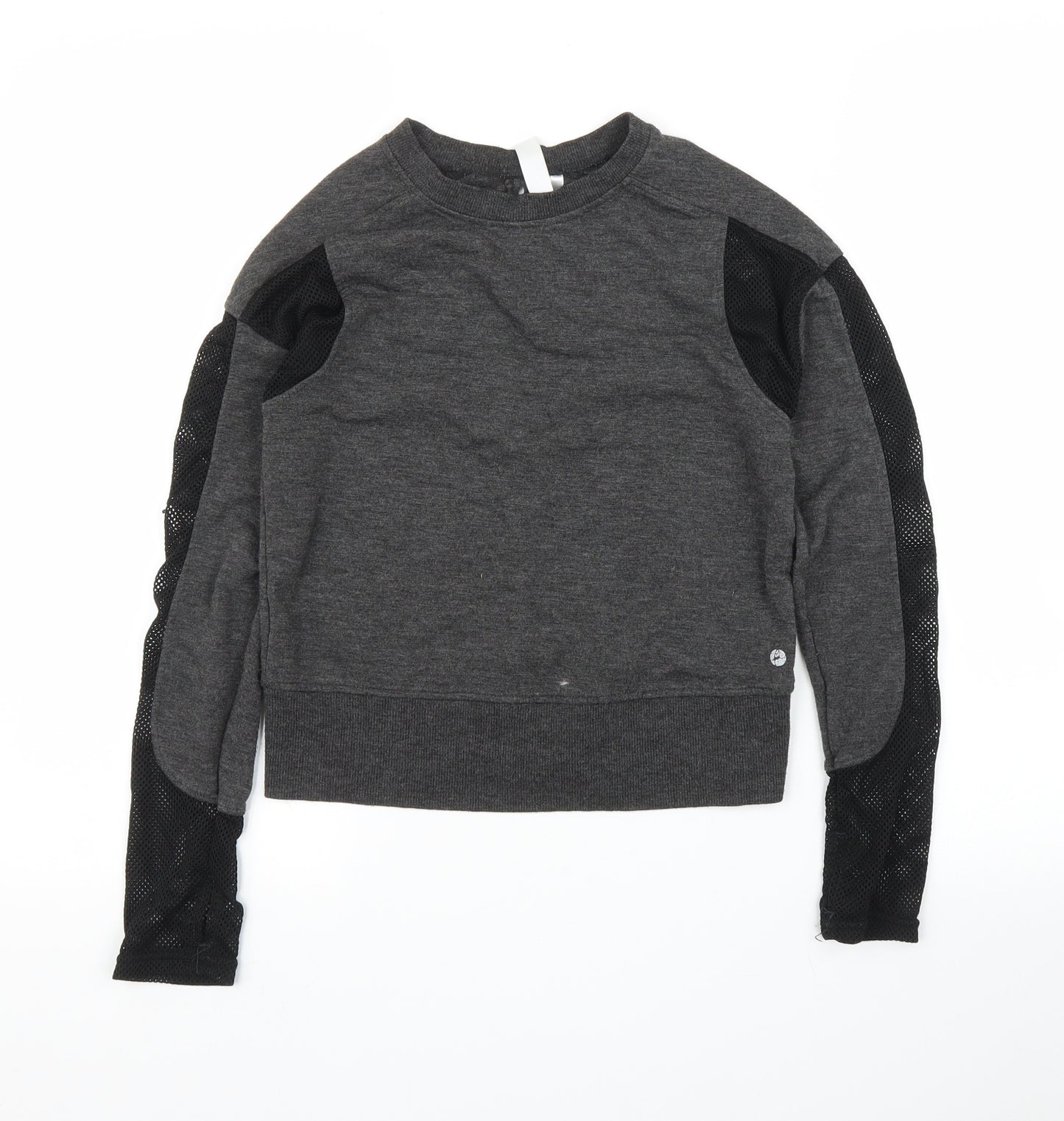 90 Degree Girls Grey  Rayon Pullover Jumper Size 10 Years