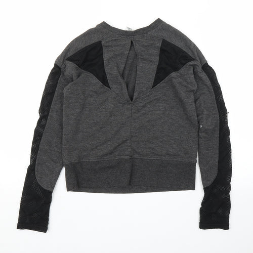 90 Degree Girls Grey  Rayon Pullover Jumper Size 10 Years