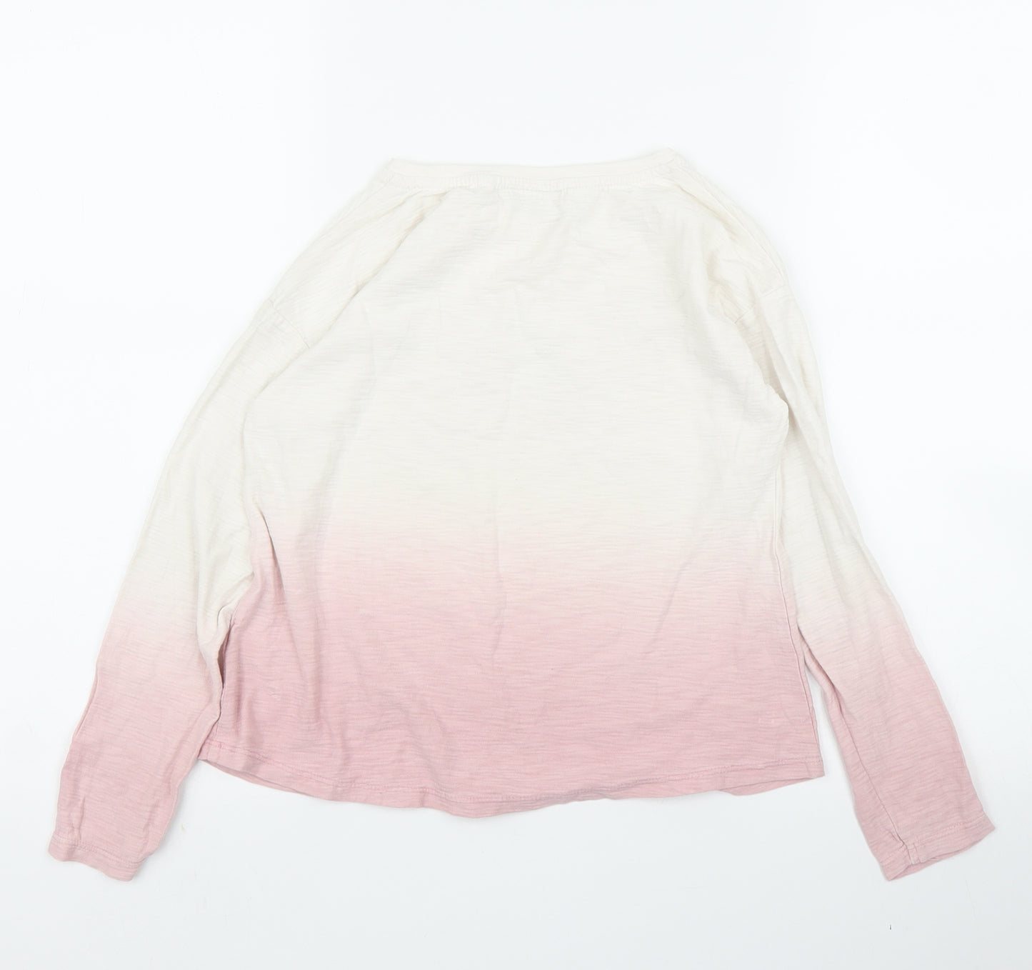 NEXT Girls Pink   Basic T-Shirt Size 8 Years  - Butterfly Print