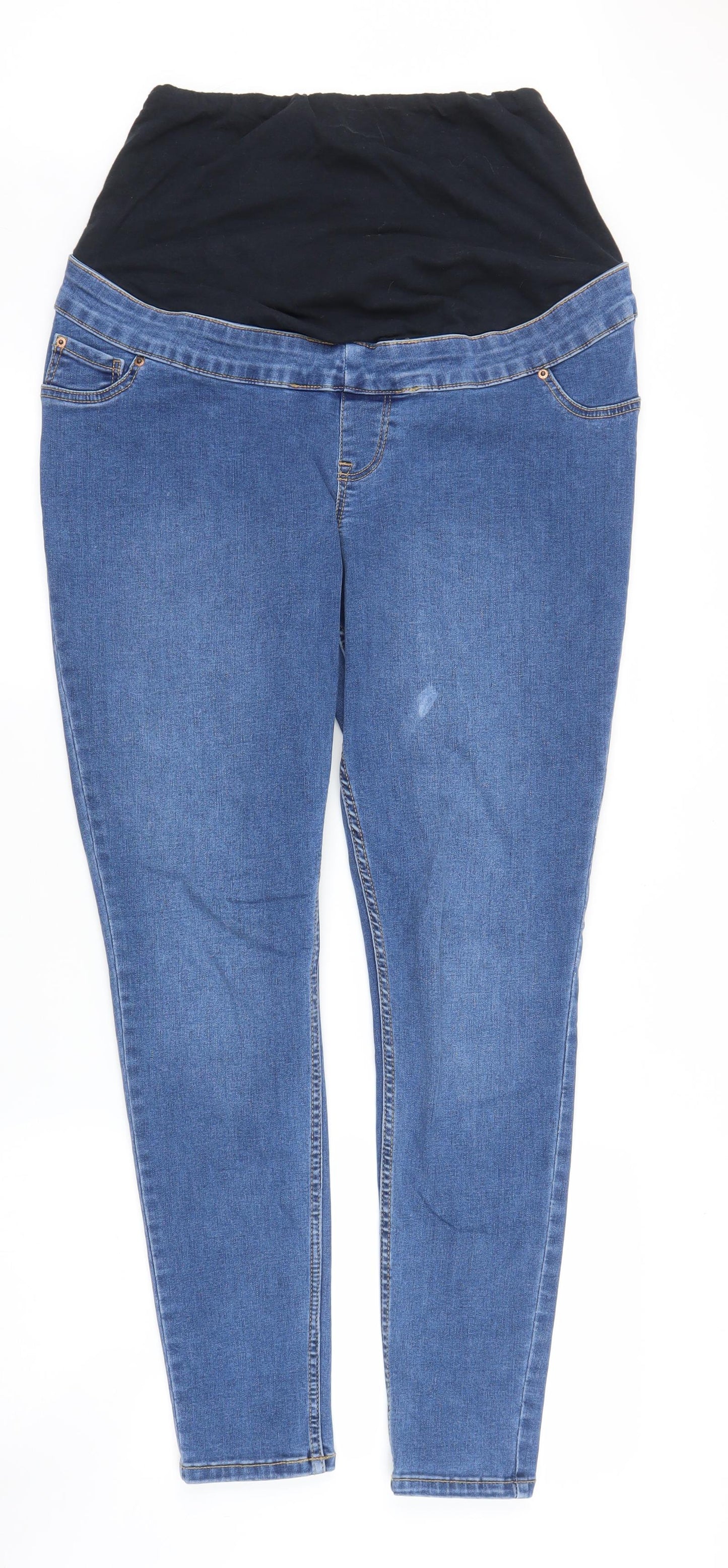 New Look Womens Blue  Denim Jegging Jeans Size 14 L28 in
