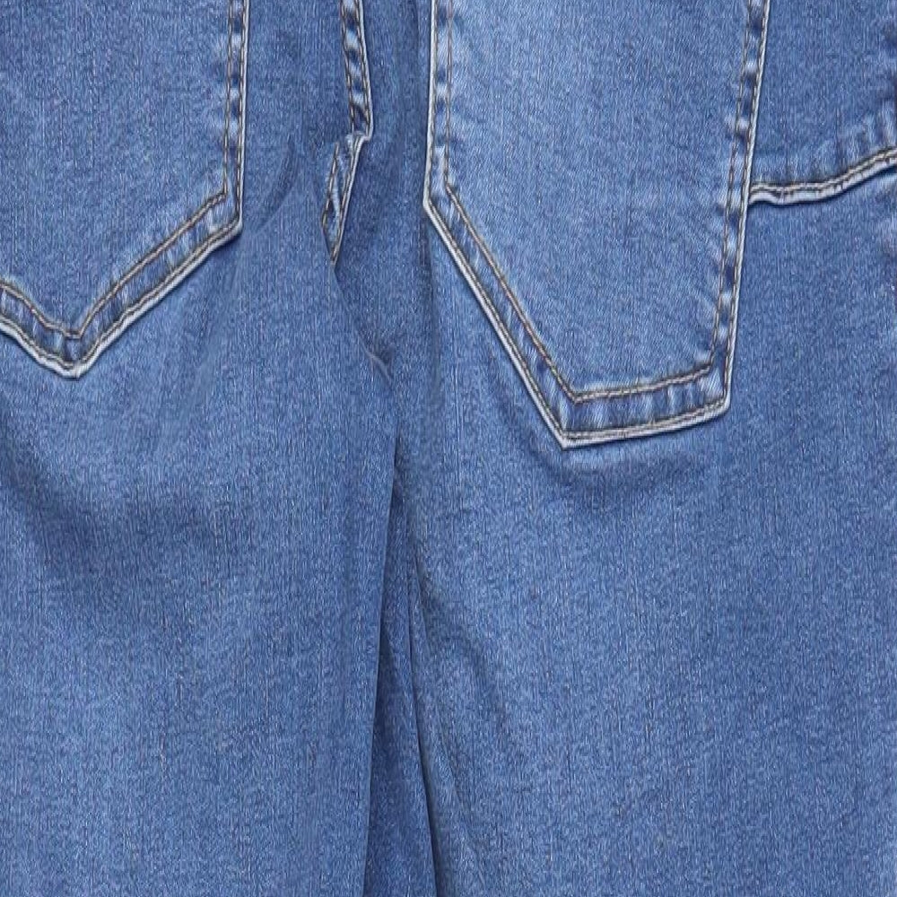 New Look Womens Blue  Denim Jegging Jeans Size 14 L28 in