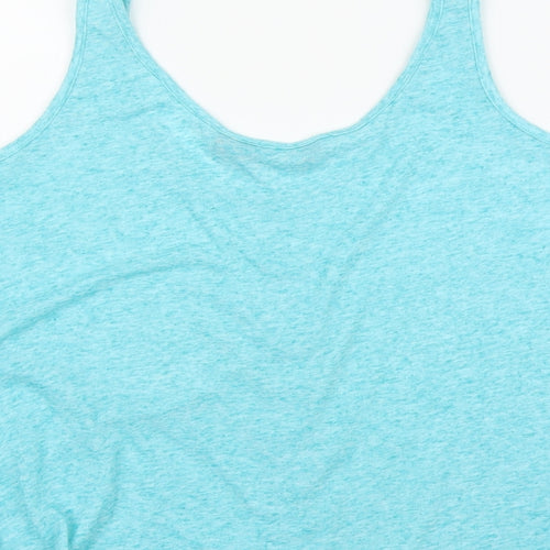 New Look Womens Blue   Cropped Tank Size 8