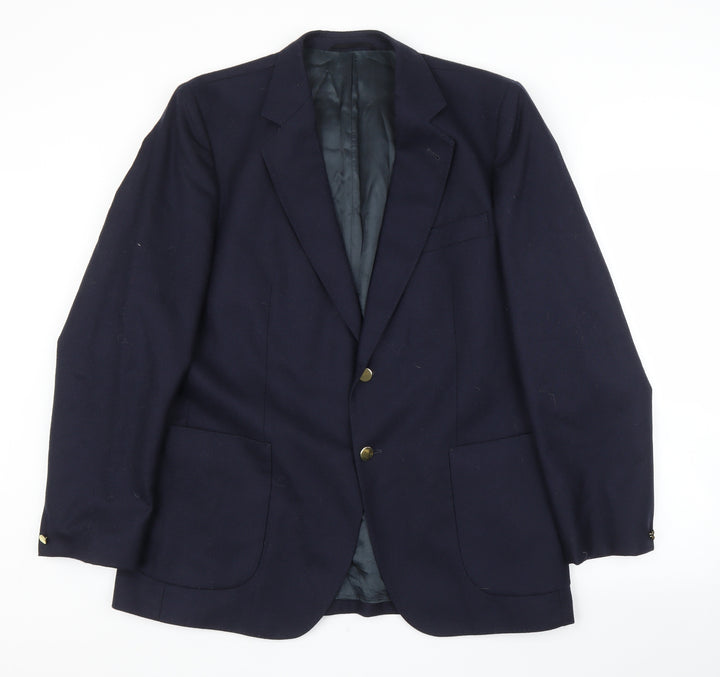 Skopes Mens Blue Jacket Suit Jacket Size 42