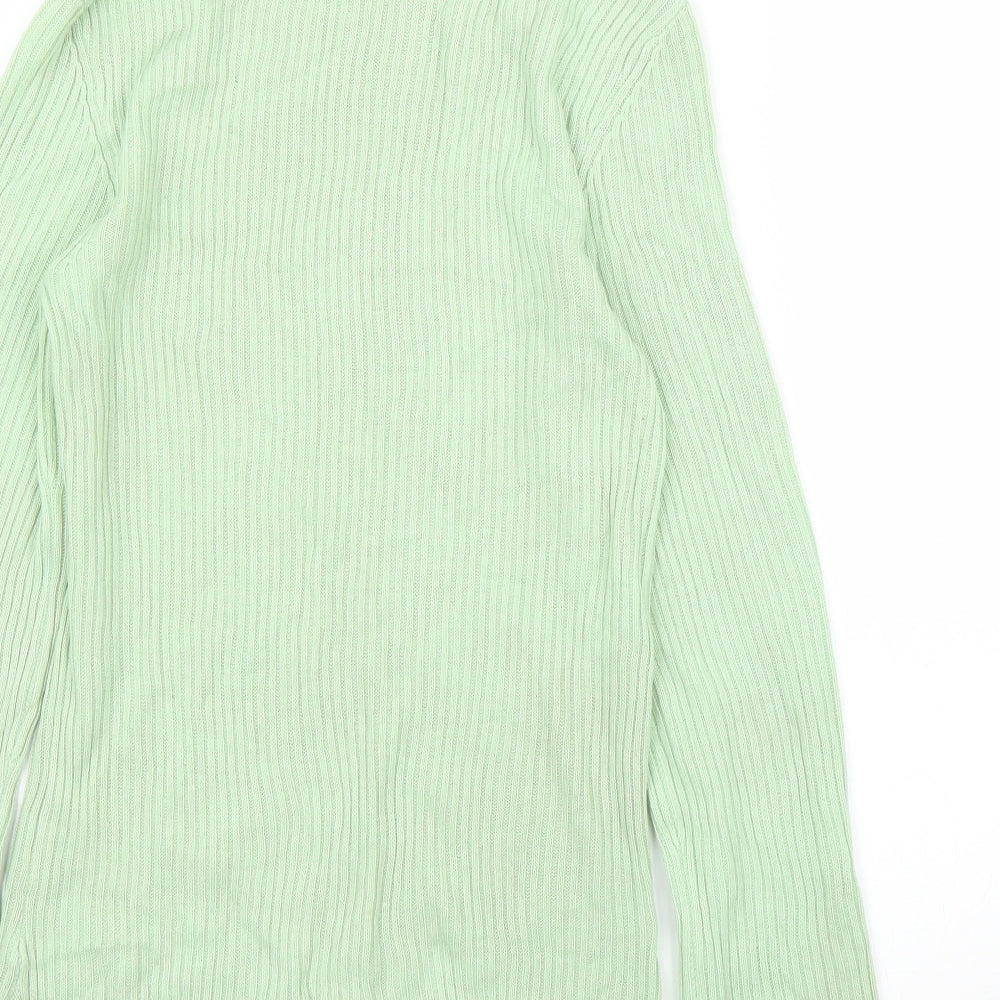 VILA Womens Green   Pullover Jumper Size S