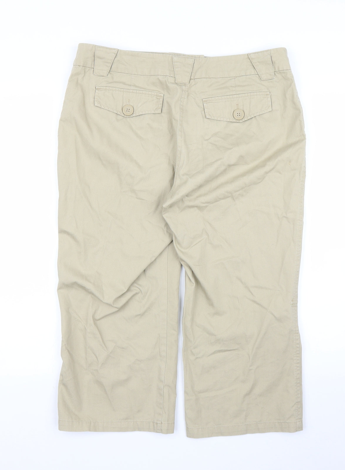 BHS Womens Beige   Bloomer Trousers Size 14