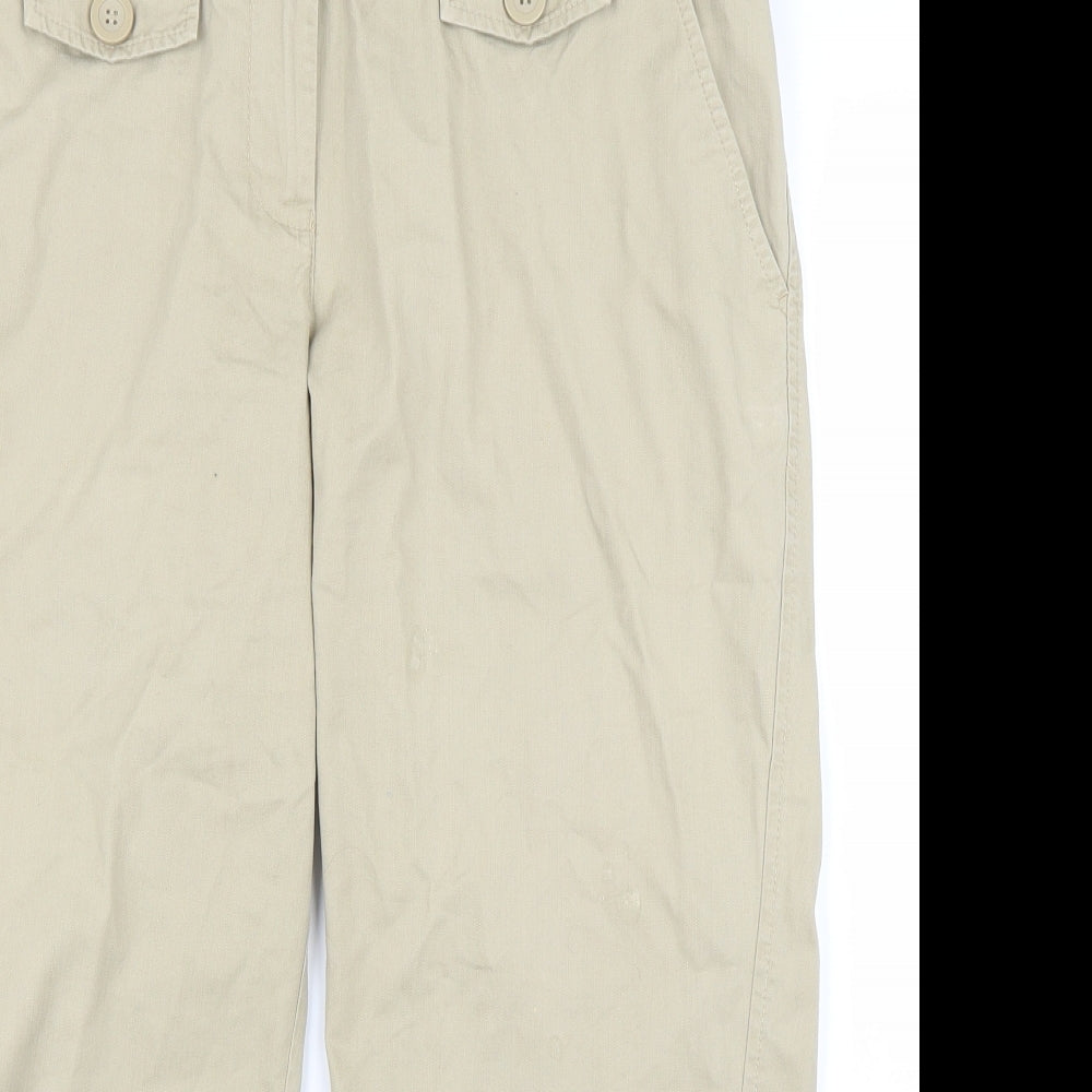 BHS Womens Beige   Bloomer Trousers Size 14