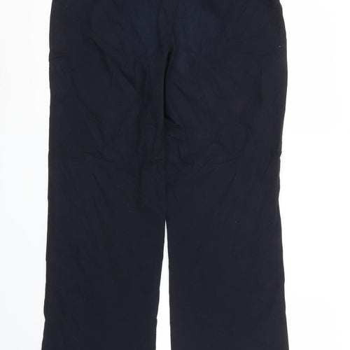 David Luke Mens Blue   Trousers  Size 29 in L30 in