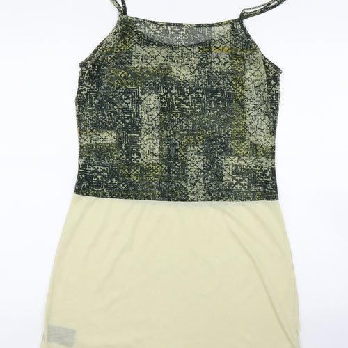Sandwich Womens Green   A-Line  Size L