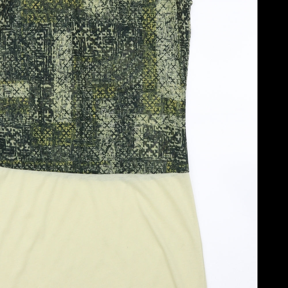 Sandwich Womens Green   A-Line  Size L