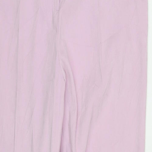 Wallis Womens Purple   Trousers  Size 14 L30 in