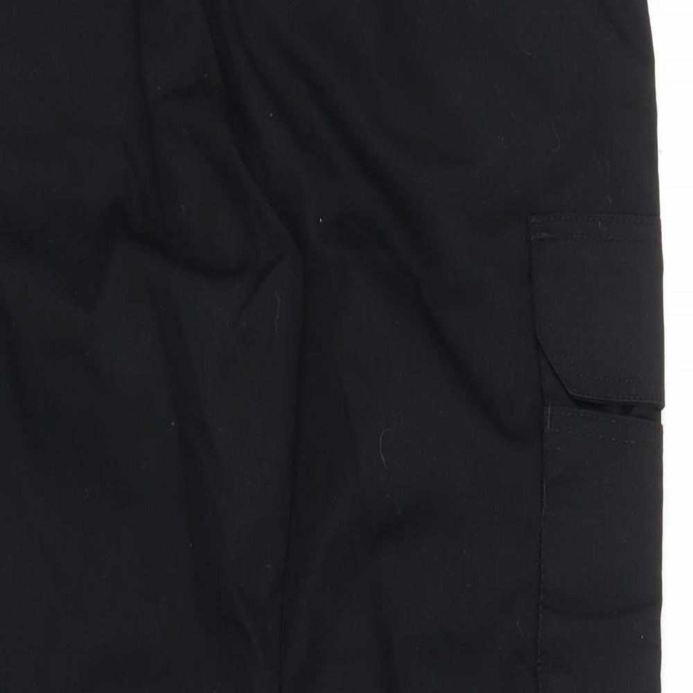 Orn Womens Black   Carpenter Trousers Size 12 L27 in