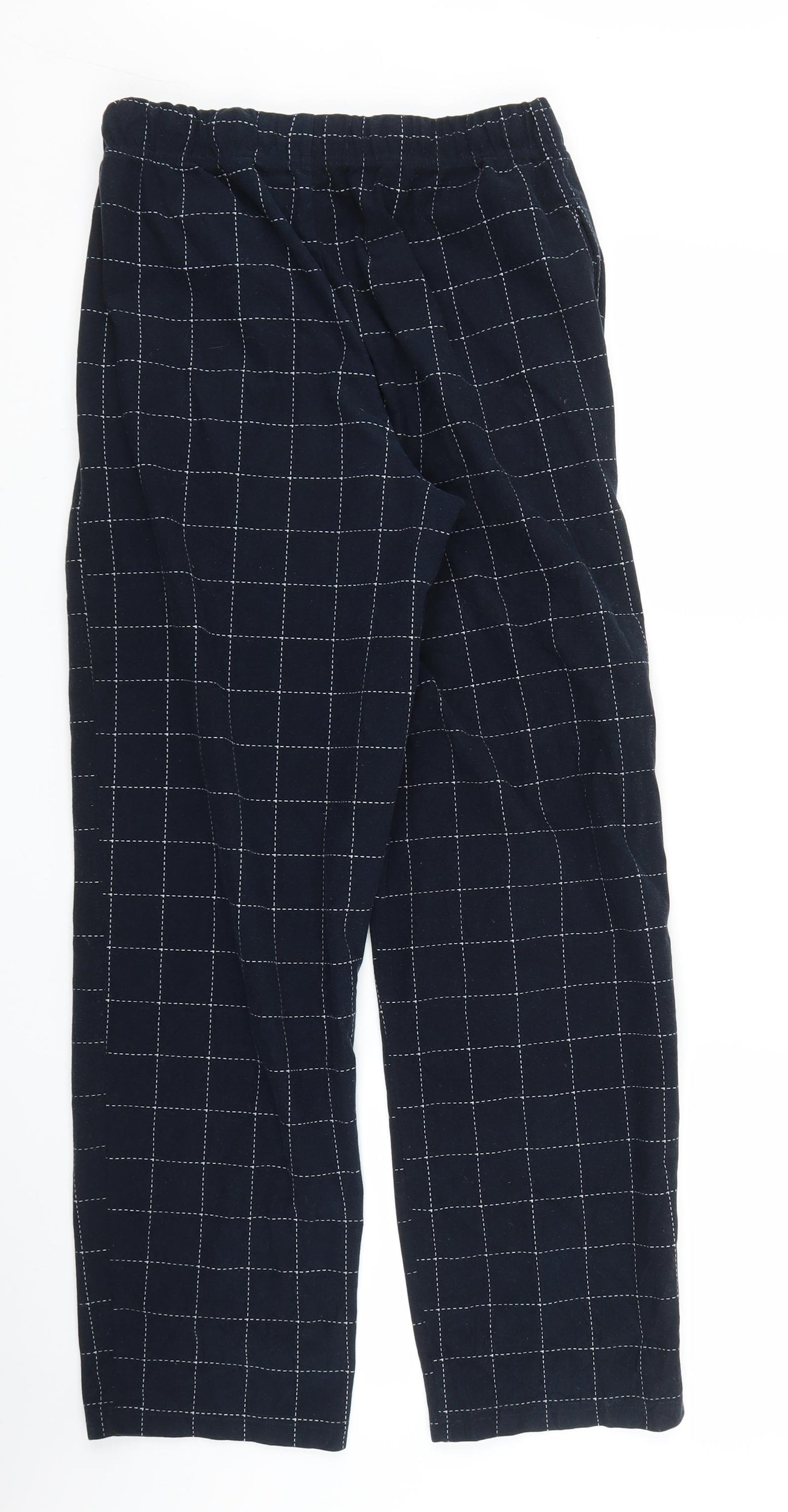 Primark Mens Blue Check   Pyjama Pants Size S