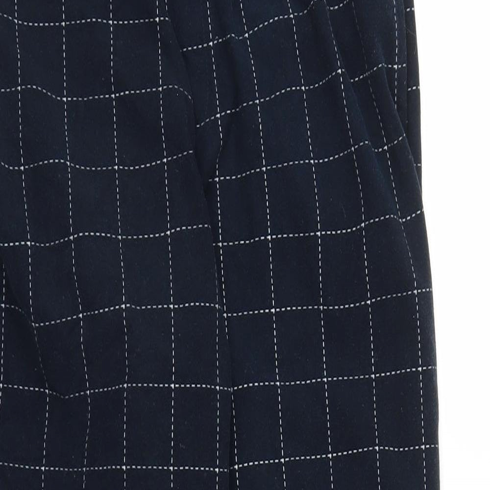 Primark Mens Blue Check   Pyjama Pants Size S