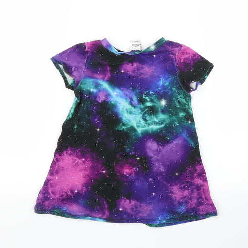 Mini Mashers Girls Purple   A-Line  Size 12 Months