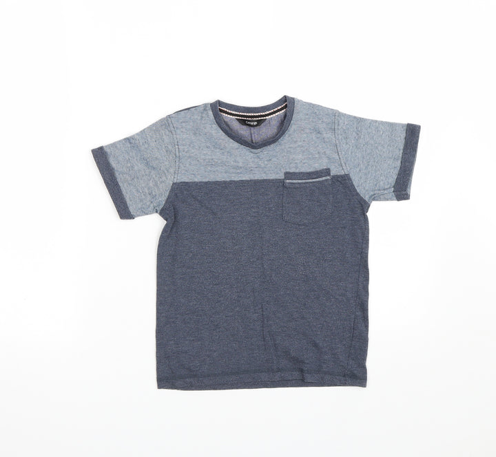 George Boys Grey   Basic T-Shirt Size 5-6 Years