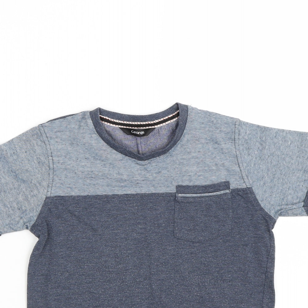 George Boys Grey   Basic T-Shirt Size 5-6 Years