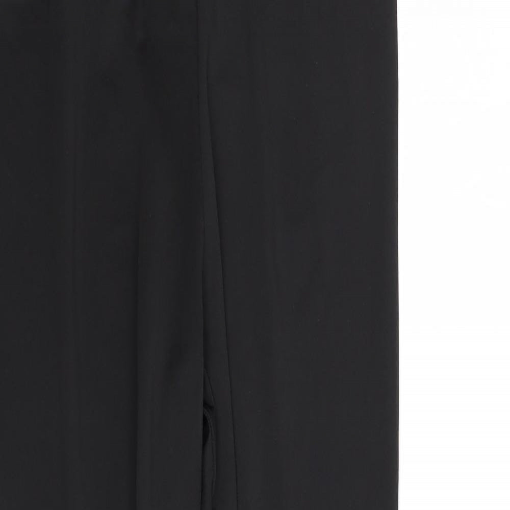 Threadbare Womens Black   Compression Leggings Size 14 L26.5 in
