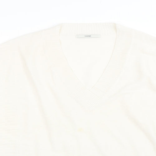 George Womens Beige   Pullover Jumper Size L