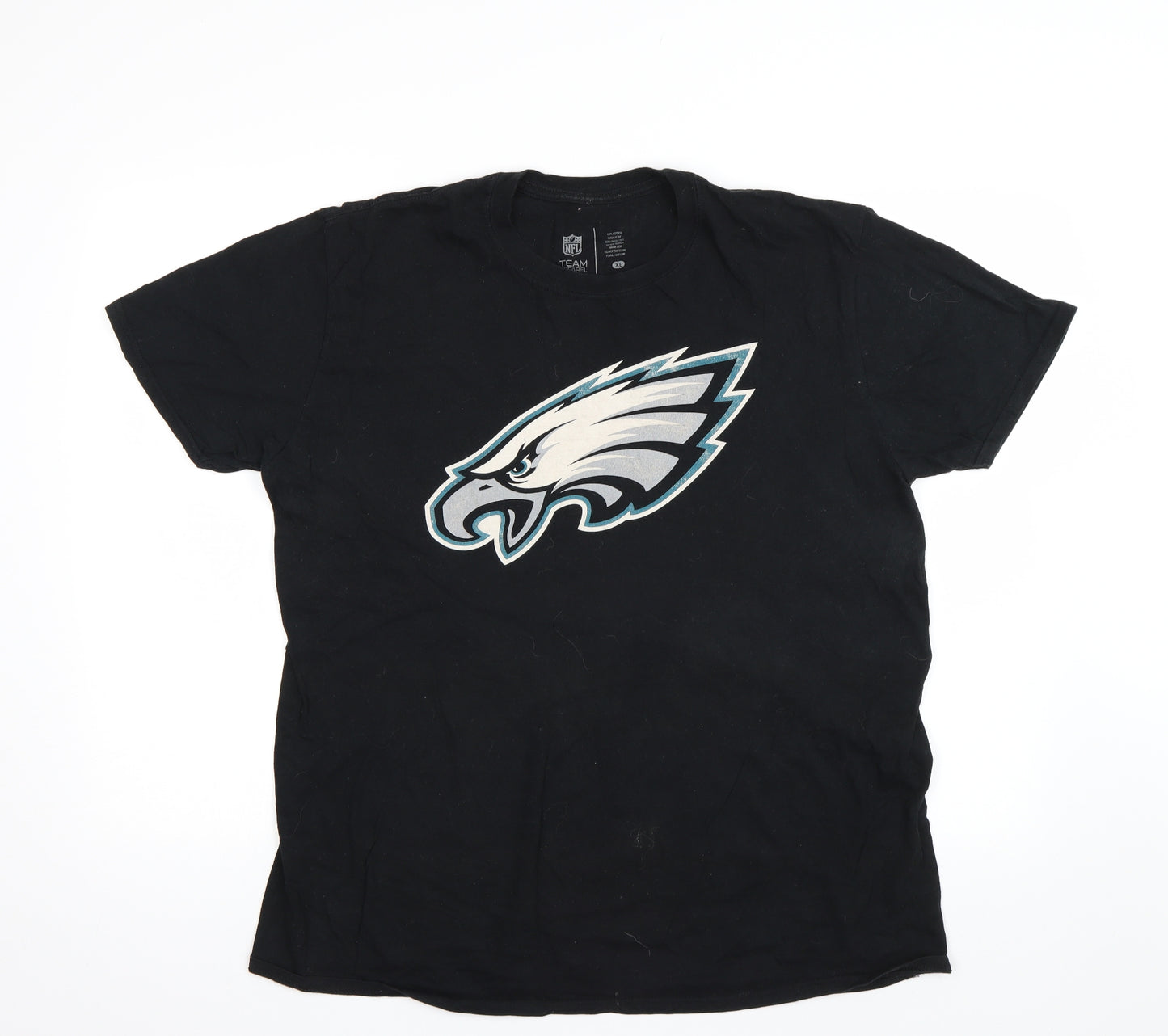 NFL  Mens Black    T-Shirt Size XL  - NFL Eagles
