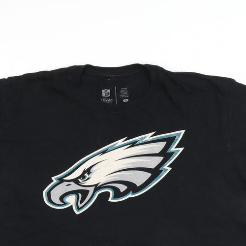NFL  Mens Black    T-Shirt Size XL  - NFL Eagles