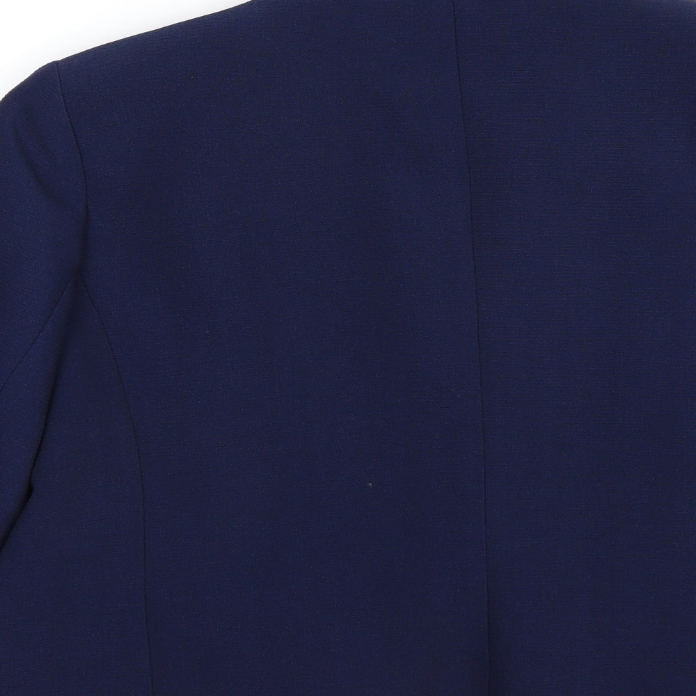 EDIT Womens Blue   Jacket Blazer Size 14