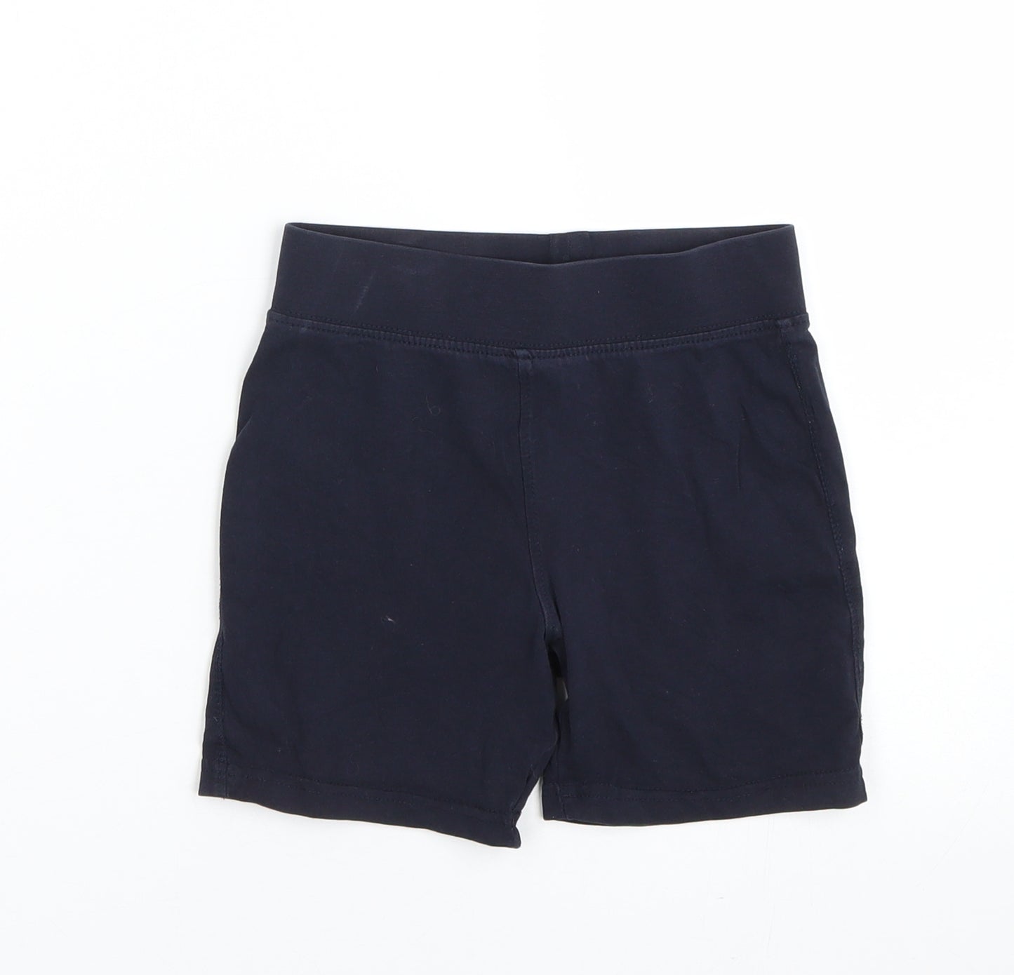 Matalan Girls Blue   Compression Shorts Size 7 Years - School uniform