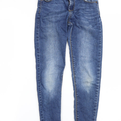 Candy Couture Girls Blue  Denim Skinny Jeans Size 9 Years