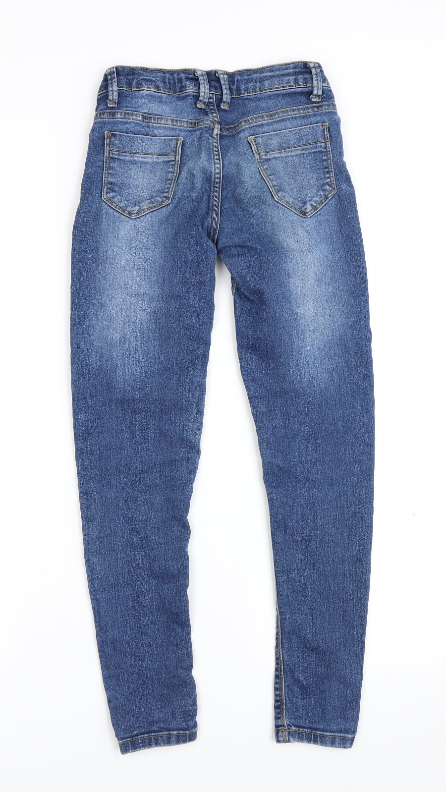 Candy Couture Girls Blue  Denim Skinny Jeans Size 9 Years