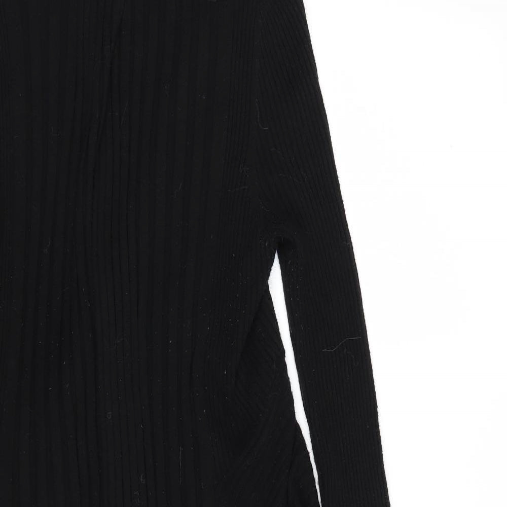 M&S Womens Black   Cardigan Jumper Size 14