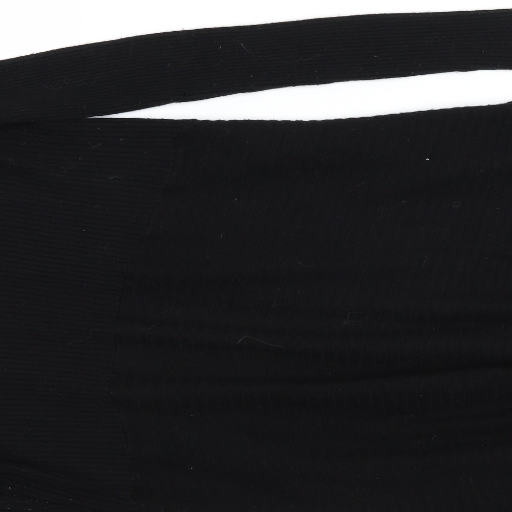 M&S Womens Black   Cardigan Jumper Size 14