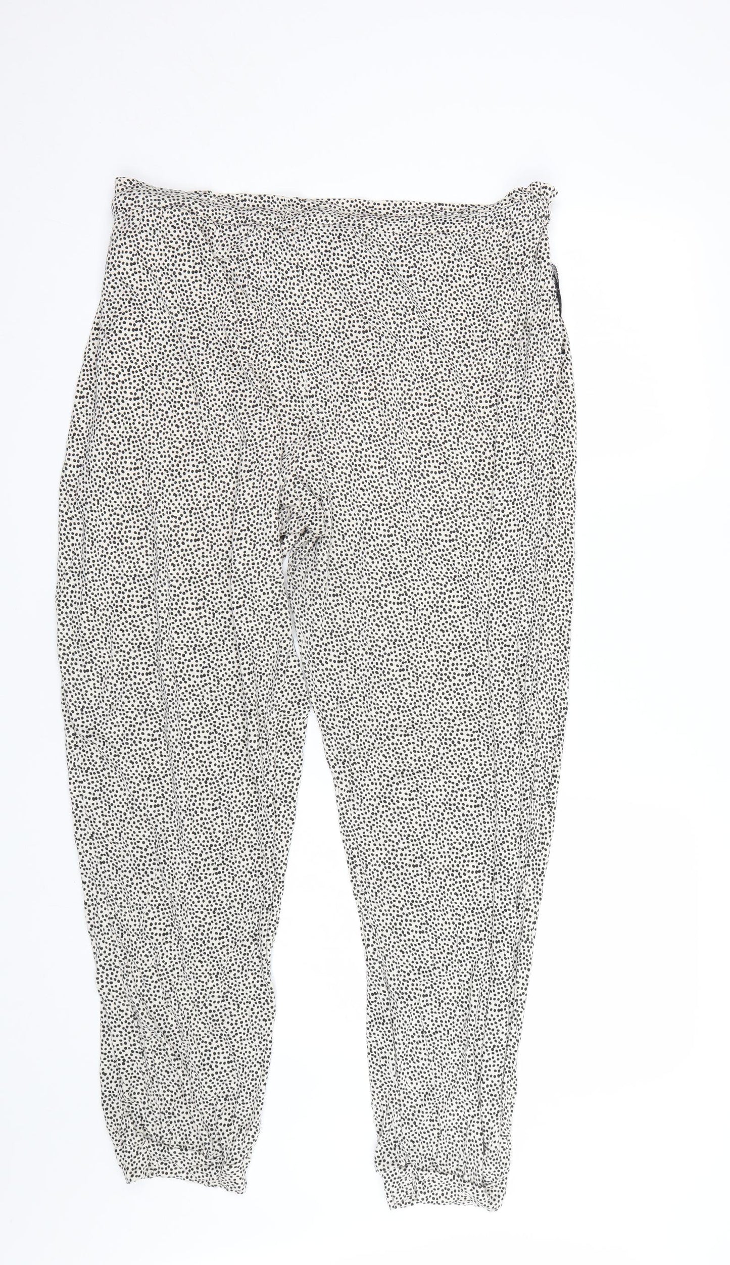 Love to lounge Womens White Polka Dot  Cami Pyjama Pants Size XL