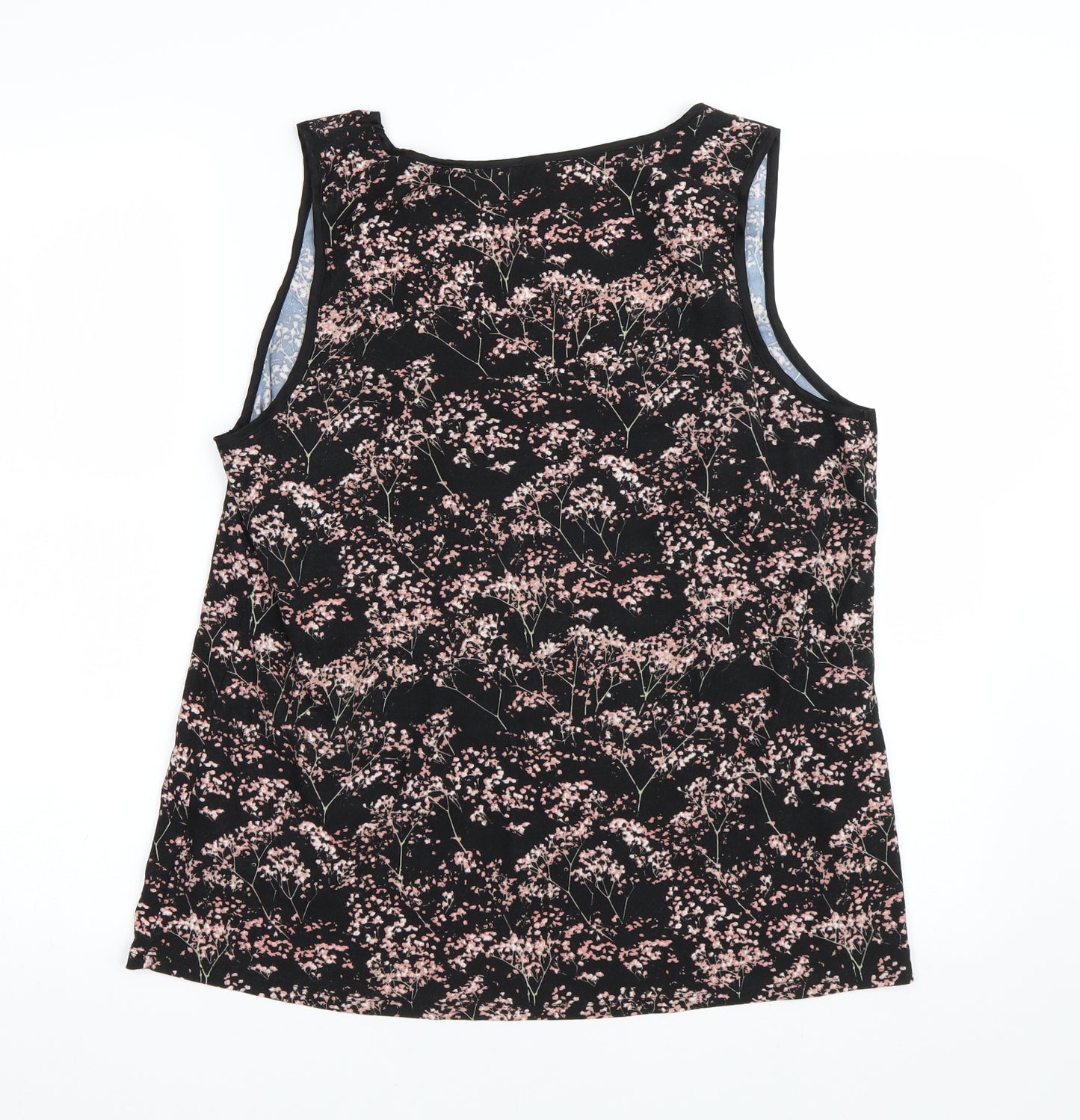 Love to lounge Womens Black Floral  Top Pyjama Top Size L