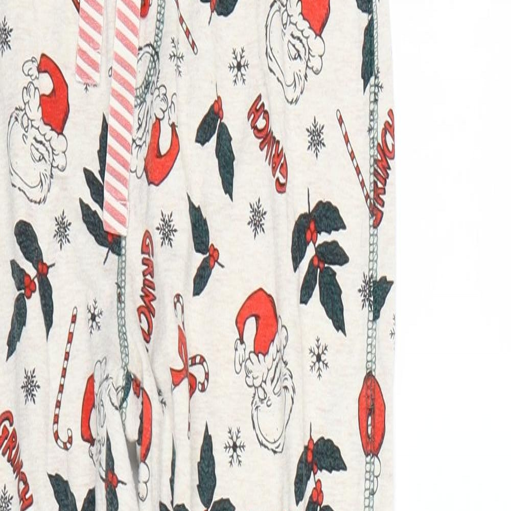 Primark Womens Beige   Cami Pyjama Pants Size XS  - The Grinch