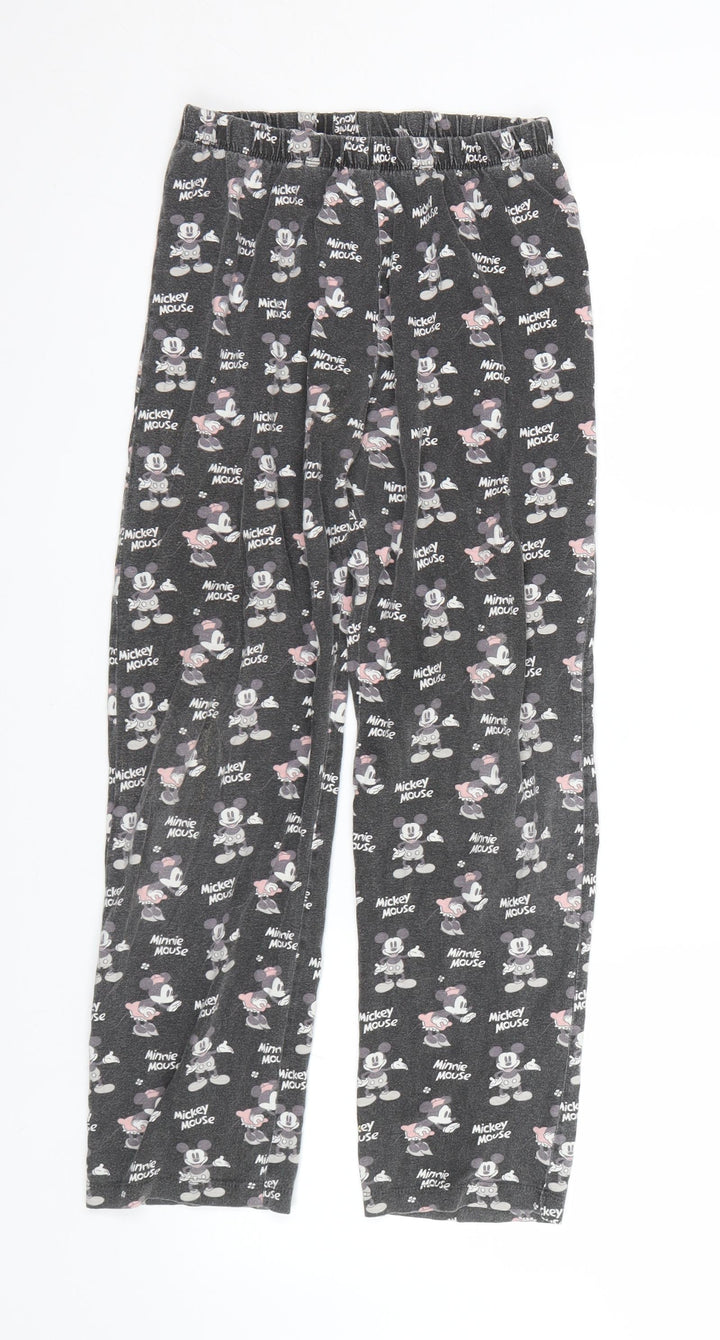 Primark Girls Black Cami Pyjama Pants Size 10-11 Years - Minnie mouse