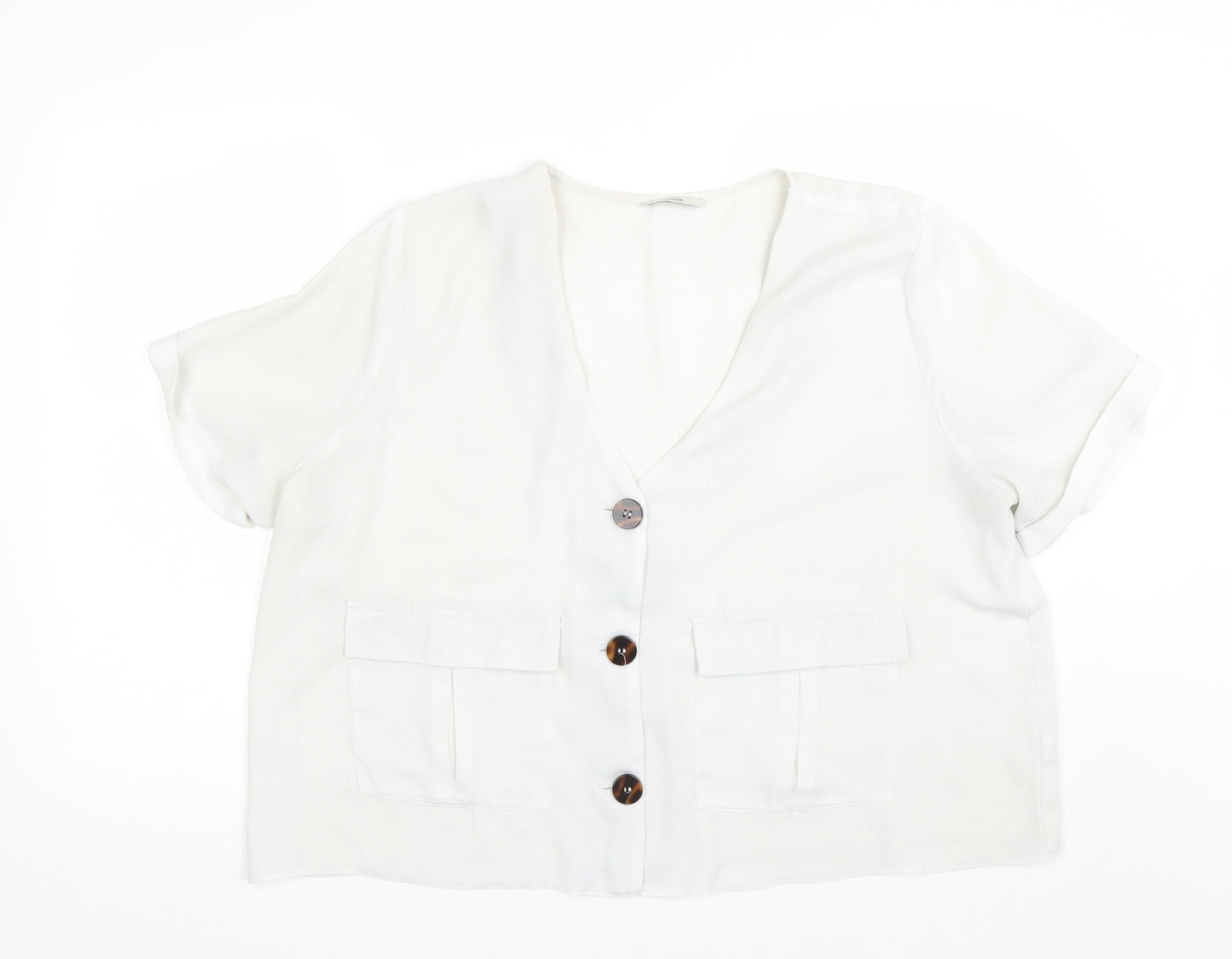 George Womens Grey   Basic Blouse Size 20