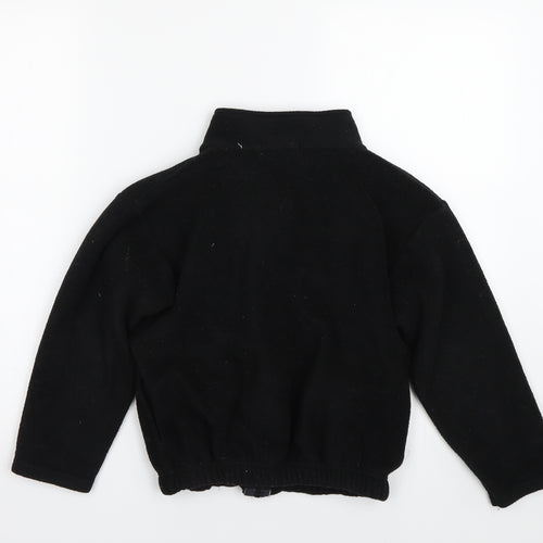Club Pacific Girls Black  Fleece Full Zip Sweatshirt Size 8-9 Years  - School of Dance