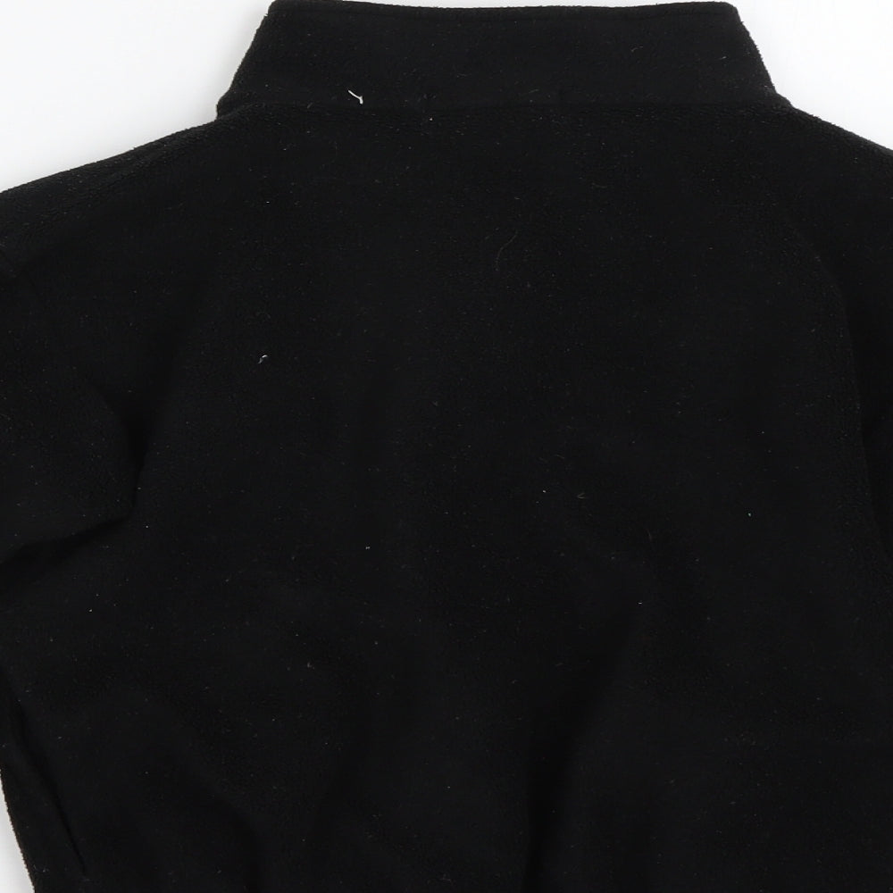 Club Pacific Girls Black  Fleece Full Zip Sweatshirt Size 8-9 Years  - School of Dance