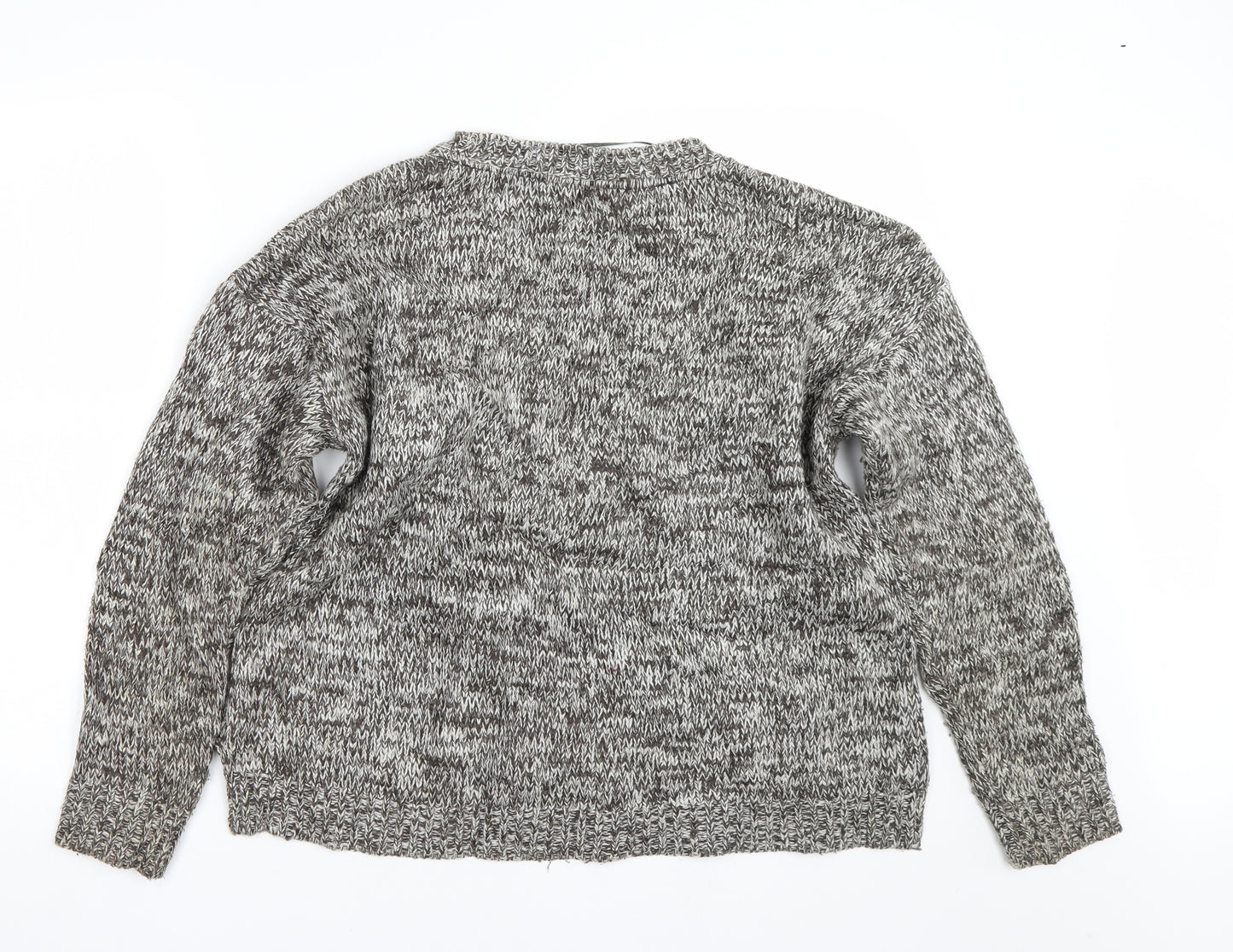 Primark Womens Grey   Pullover Jumper Size 12  - Owl