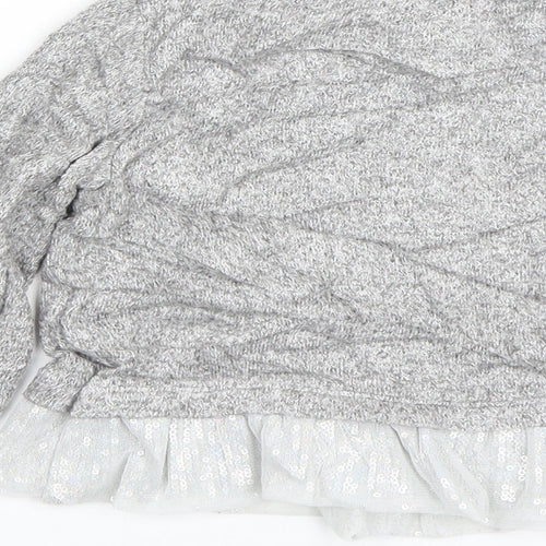 Disney Girls Grey   Pullover Jumper Size 3-4 Years  - Disney Princess