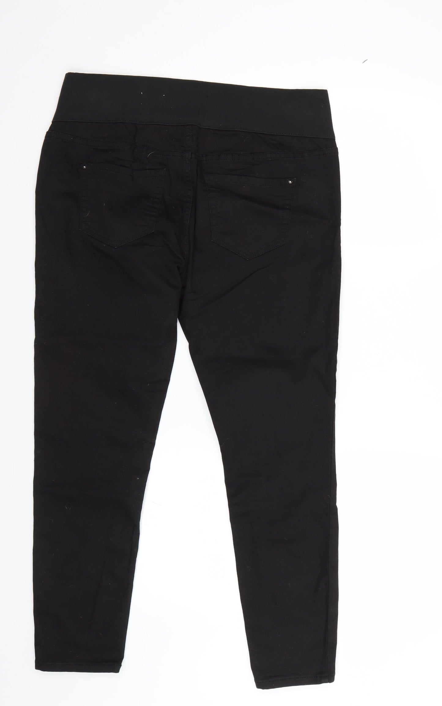New Look Womens Black  Denim Jegging Jeans Size 12 L24 in